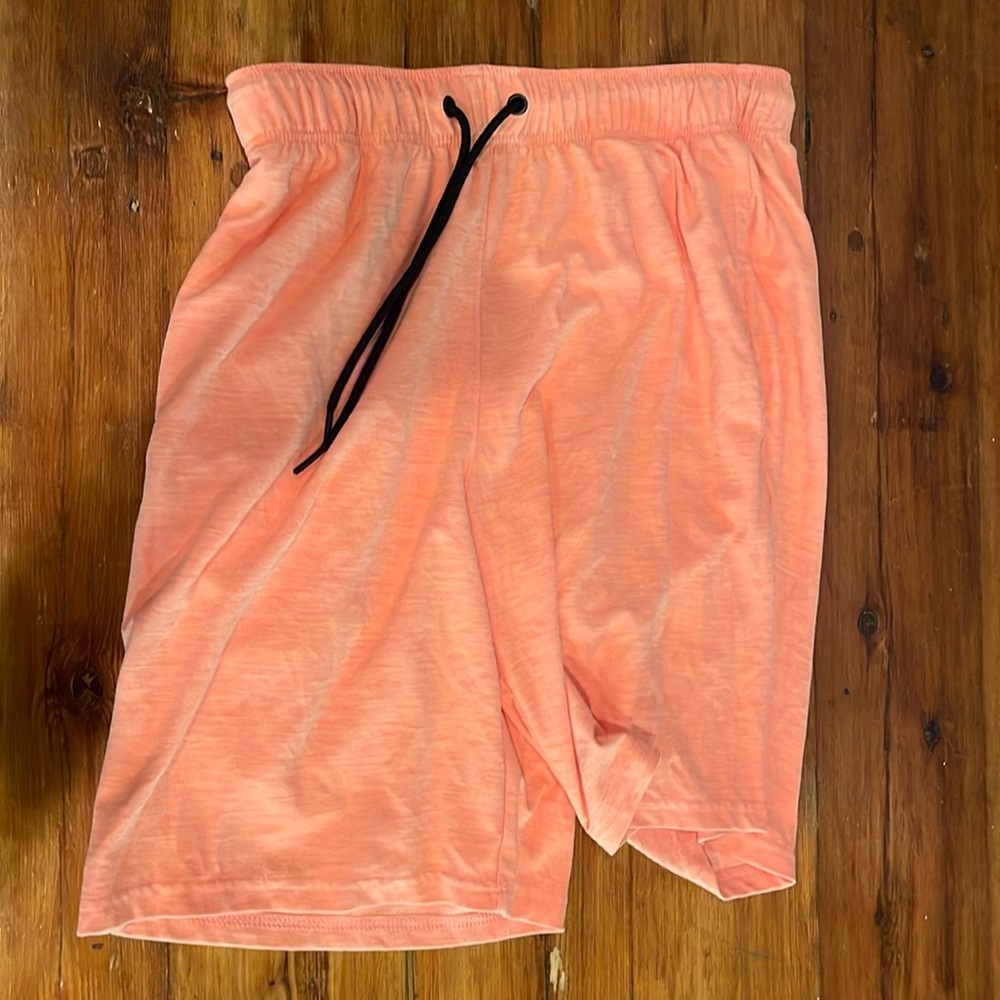 Men’s salmon pink old navy shorts